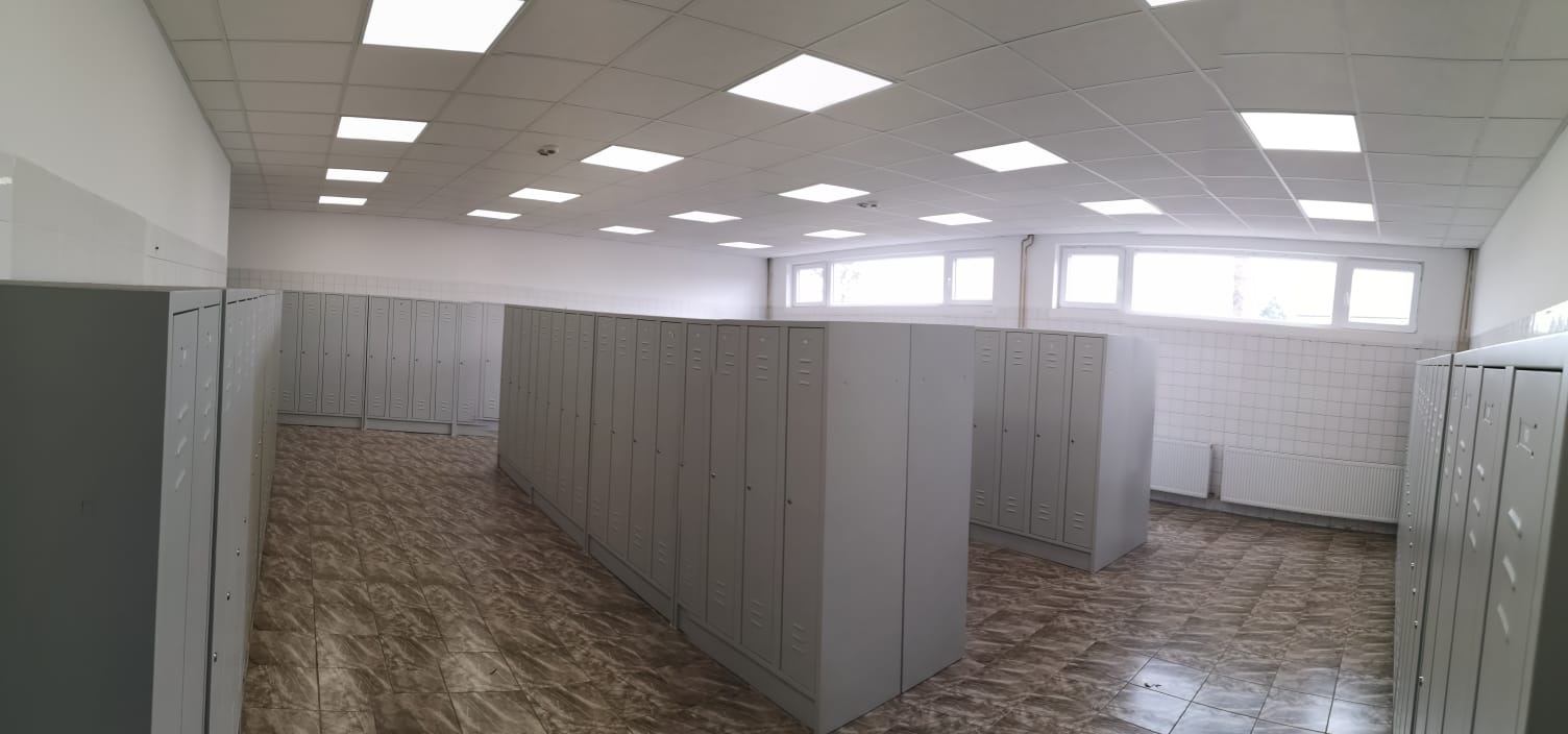 Vestiaires - Serbie - BARAN COMPANY